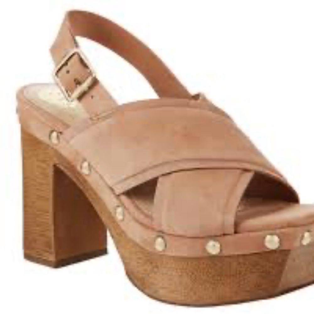 Vince Camuto Tan Platform Sandal